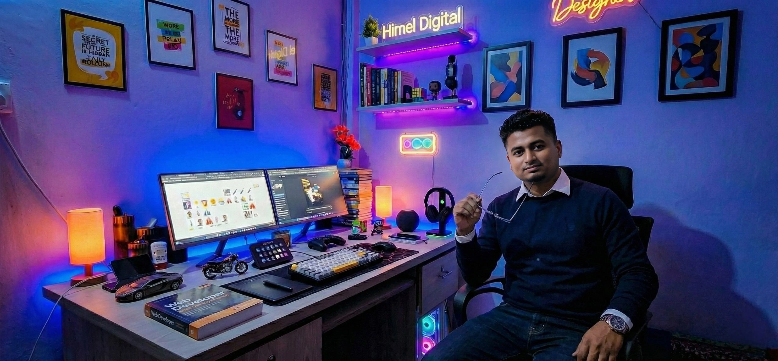 Custom WordPress Elementor service expert working on high performance website development